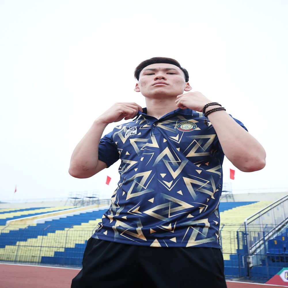 Áo polo CLB Thanh Hóa 2023 MJ-TP0223.03 (Xanh navy) - Góc chụp chi tiết 3