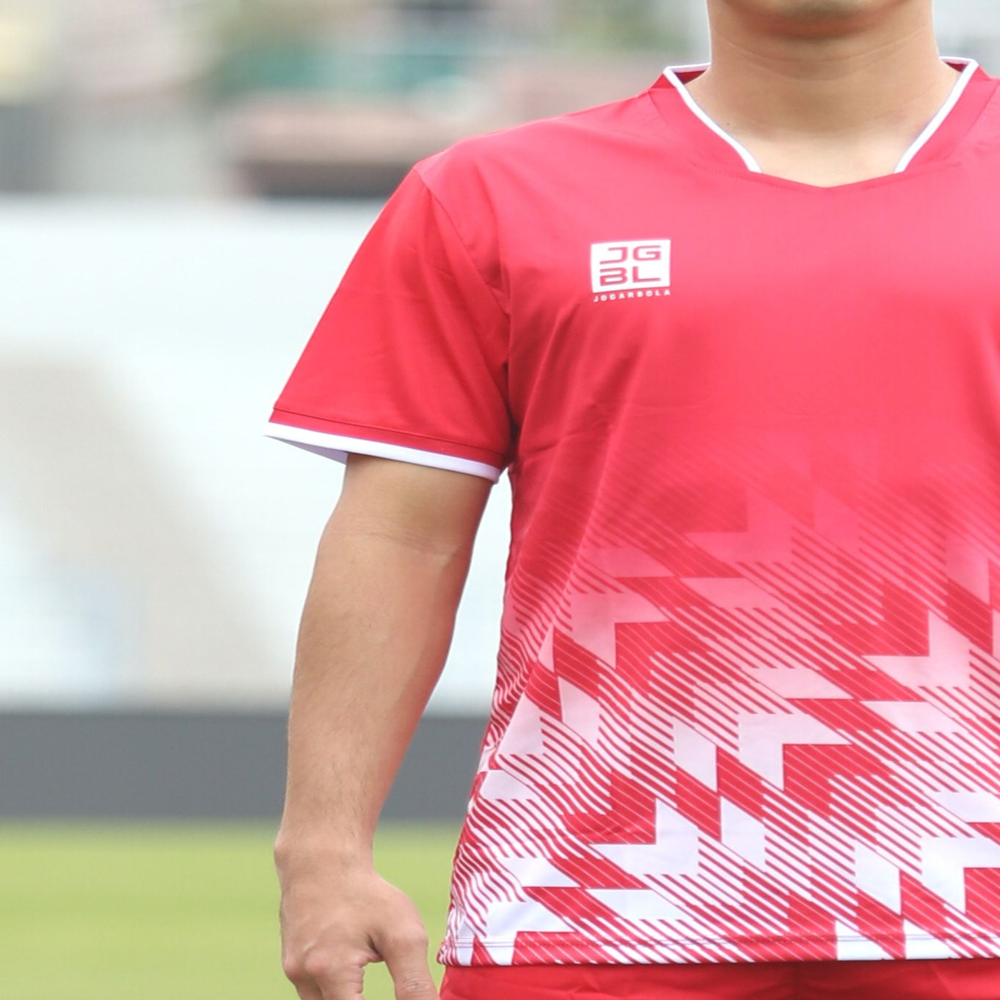 Bộ bóng đá Jogarbola MJ-TP1122.B02 (Đỏ) - Góc chụp chi tiết 3