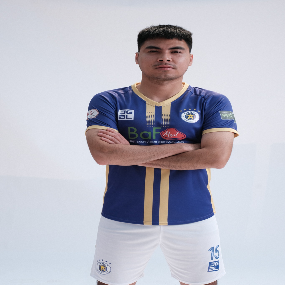 Bộ đấu CLB Hà Nội V-League 2022 (Tím) - Góc chụp chi tiết 1