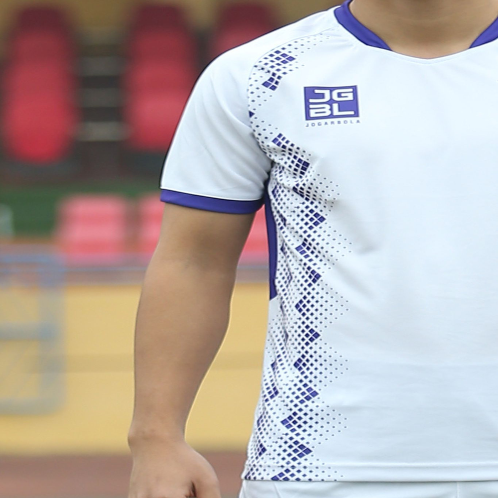 Bộ thi đấu CLB Hà Nội 2023 Trắng (Trắng) - Góc chụp chi tiết 2